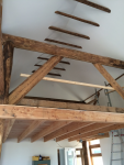 Lariks zolder en stucwerk gereed